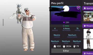 Conta Avakin Masculina