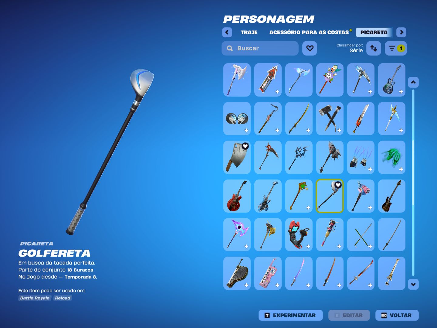 Conta Tryhard Fortnite Preço Acessível