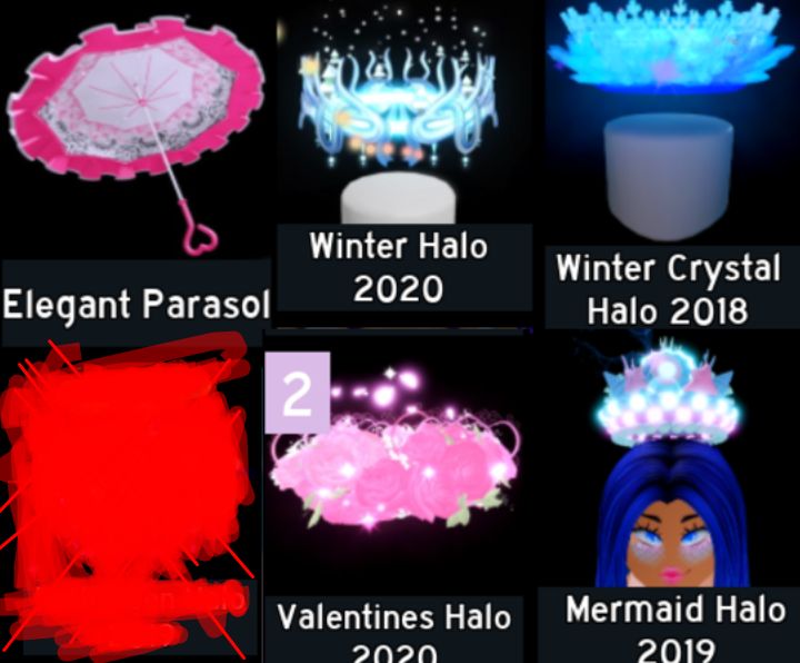 Royale High Halo + itens melhor preço