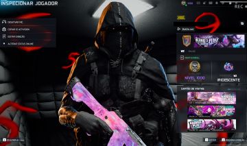 CONTA WARZONE NIVEL 1.000