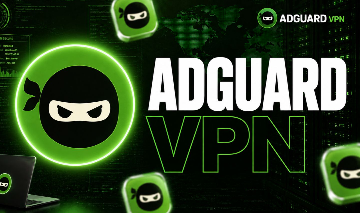 ADGUARD PRO VPN - 30 DIAS +15 DIAS DE BRINDE (ACESSO INDIVIDUAL)