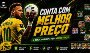 Conta de efootball 3252 de força!