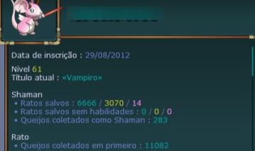 [TRANSFORMICE] Conta de 2012 com 21 pelos + cores e 11k de firsts