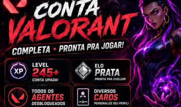 Conta Valorant VALOR A NEGOCIAR Elo baixo, skin vandal, phantom...