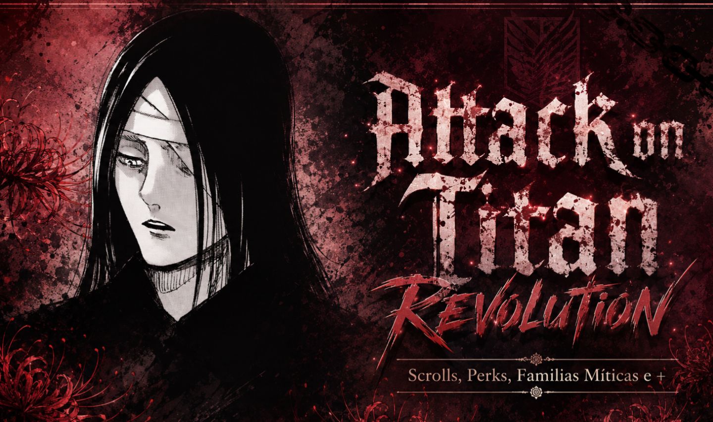 Attack on titan Revolution (AOTR) - [BARATO] Scrolls, Items, familias, Auras e +