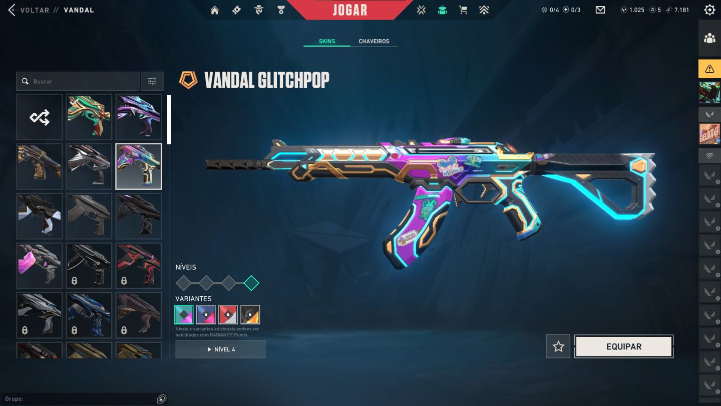 Conta Valorant 1800 Gastos