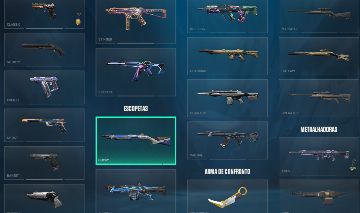 Conta valorant com 5 skin de vandal 1 phanton 3 skin de faca e outros...
