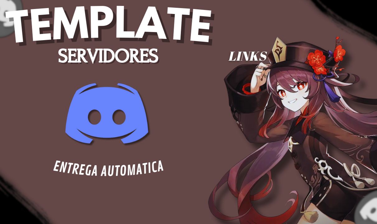 DISCORD SERVER TEMPLATE !-GRUPOS-AMIGOS-EVENTOS-JOGOS-PELO MELHOR PREÇO!!