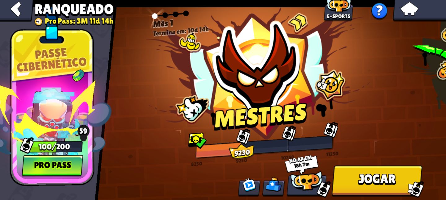 ELOJOB BRAWL STARS - MESTRE POR 40,00R$ EM ATÉ 4 DIAS!!!