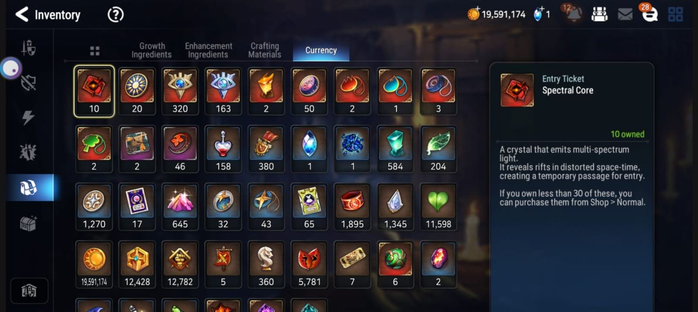 Conta com collabs Epic Seven