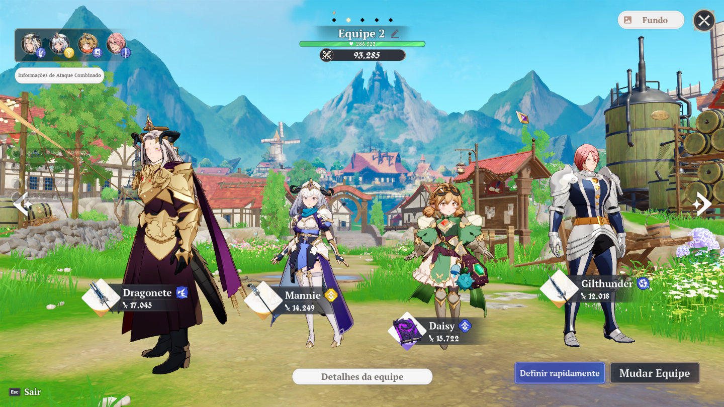 THE SEVEN DEADLY SINS conta com 99k de poder, 3 pets lendários, conta 100% F2P!!