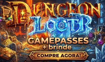 [MENOR PREÇO] Dungeon Lootr GAMEPASSES + BRINDES | O MAIS BARATO | RELEASE