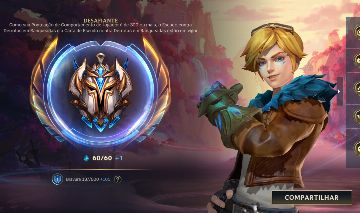 Conta Desafiante/atualmente challenger wild rift