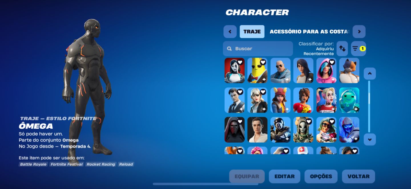 CONTA FORTNITE SKINS RARAS: TRAVIS ESCOOT, REVERSA NEO ENTRE OUTRAS