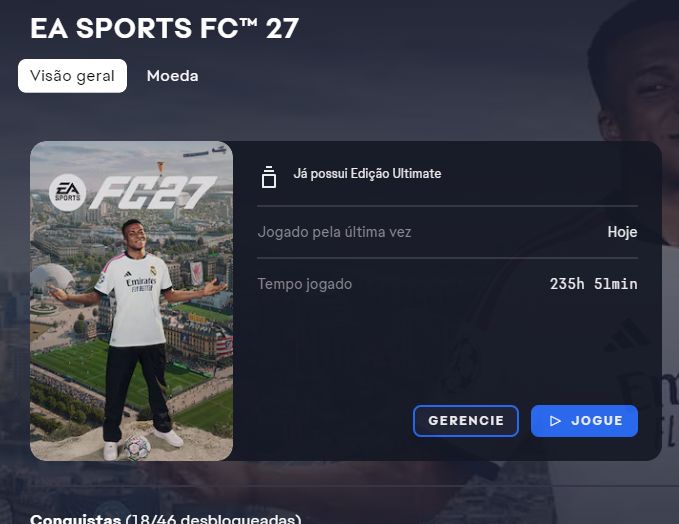 Conta Ea Sports Fc 27 Ultimate Team Pc 800K de Coins Div 3 Time Super Meta