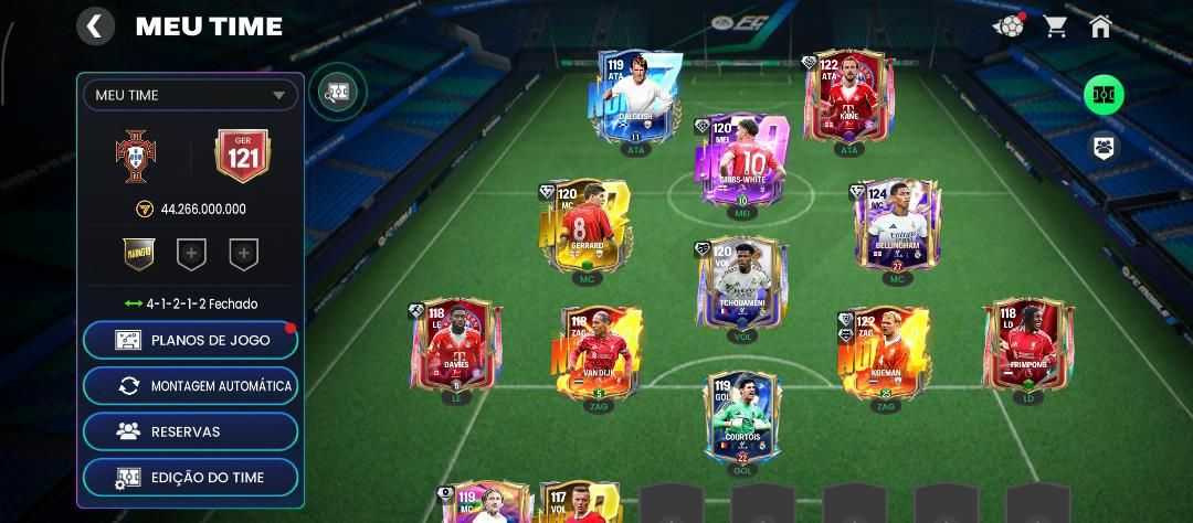 Conta de ea fc mobile ger 121