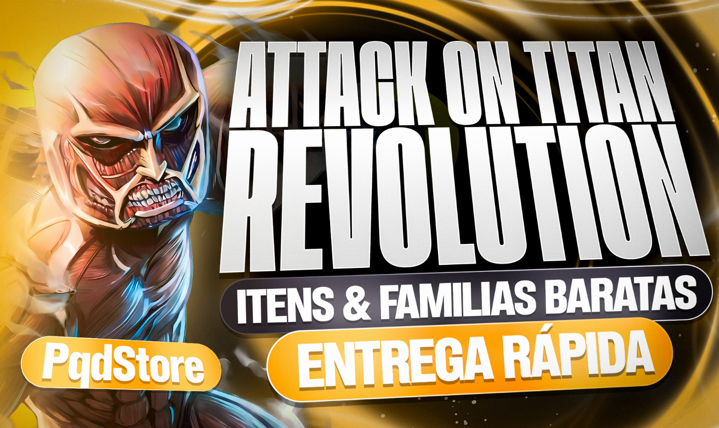 [HELOS MAIS BARATA DO MERCADO] Attack on Titan Revolution | Itens & Soros