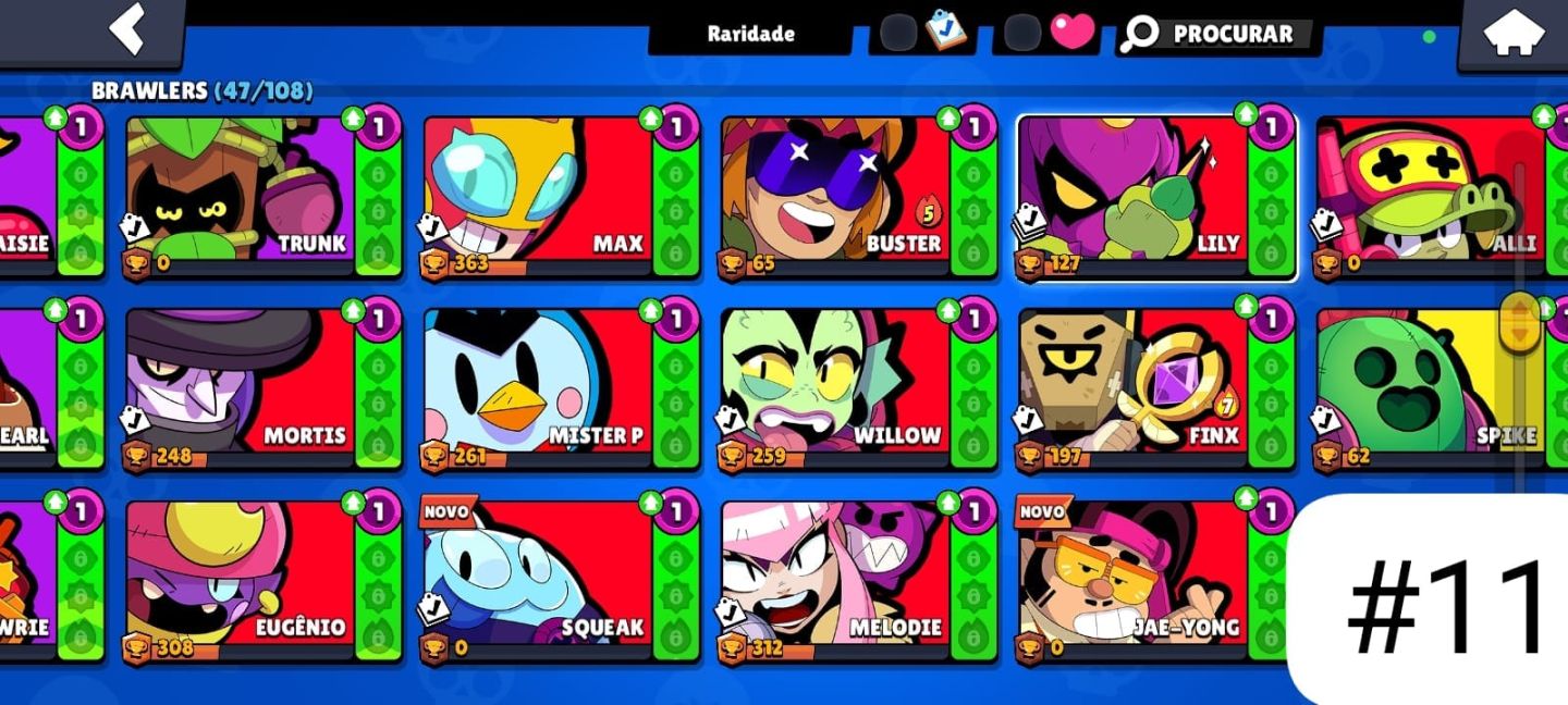 Contas de braw stars melhor preço!!
