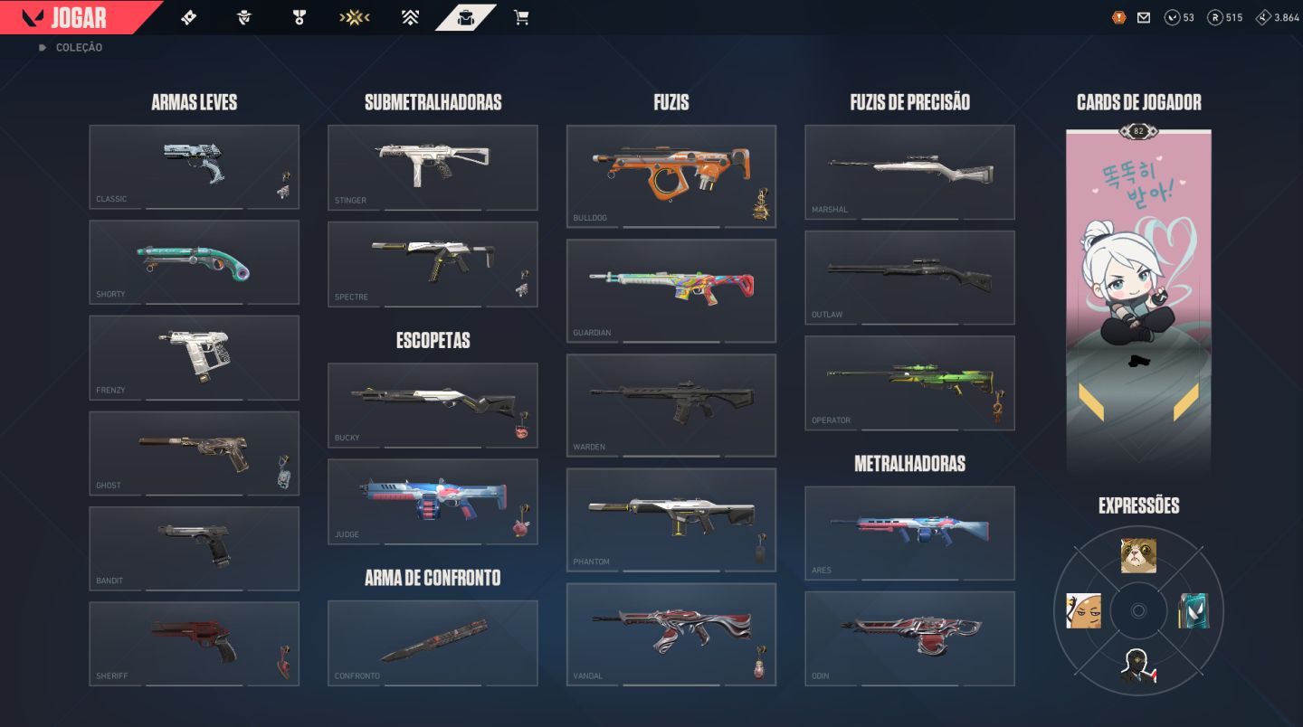 CONTA LEVEL 82 COM 35 SKINS 3 FACAS + CARD BETA / FULL ACESSO E ENTREGA RÁPIDA