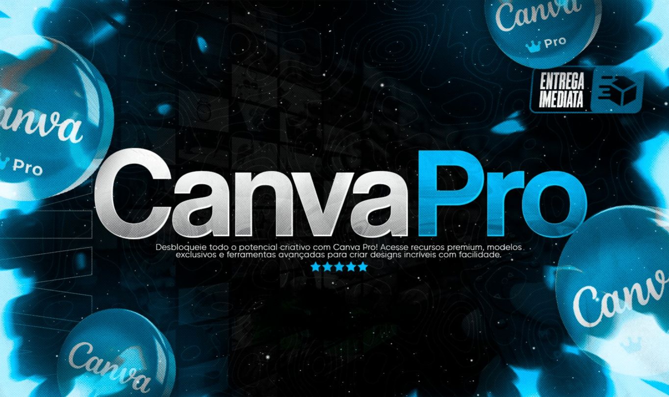 CANVA PRO ( 1 MÊS )