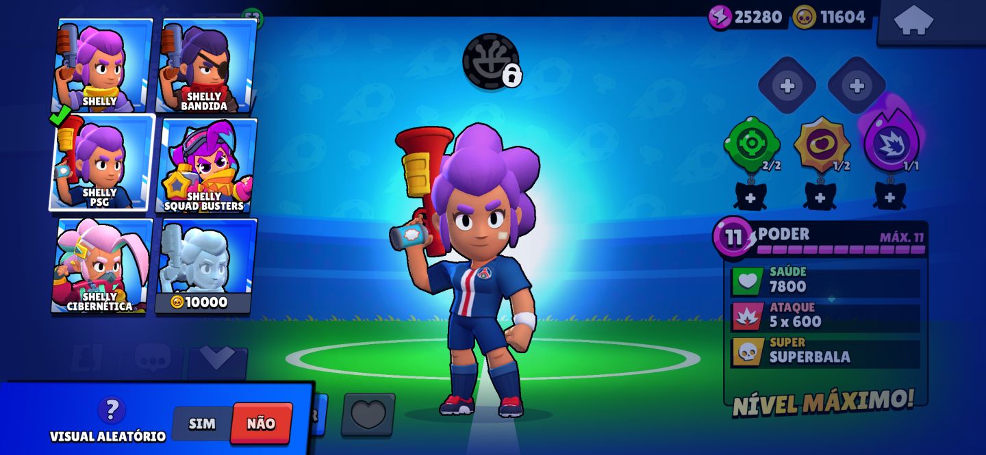 Conta Brawl Stars 65k+ | conta: 2021 | prestígio: 44 | skin: 434 | Hipercarga:85
