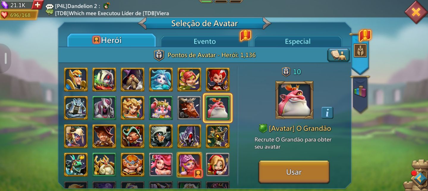 CONTA LORDS MOBILE VIP14