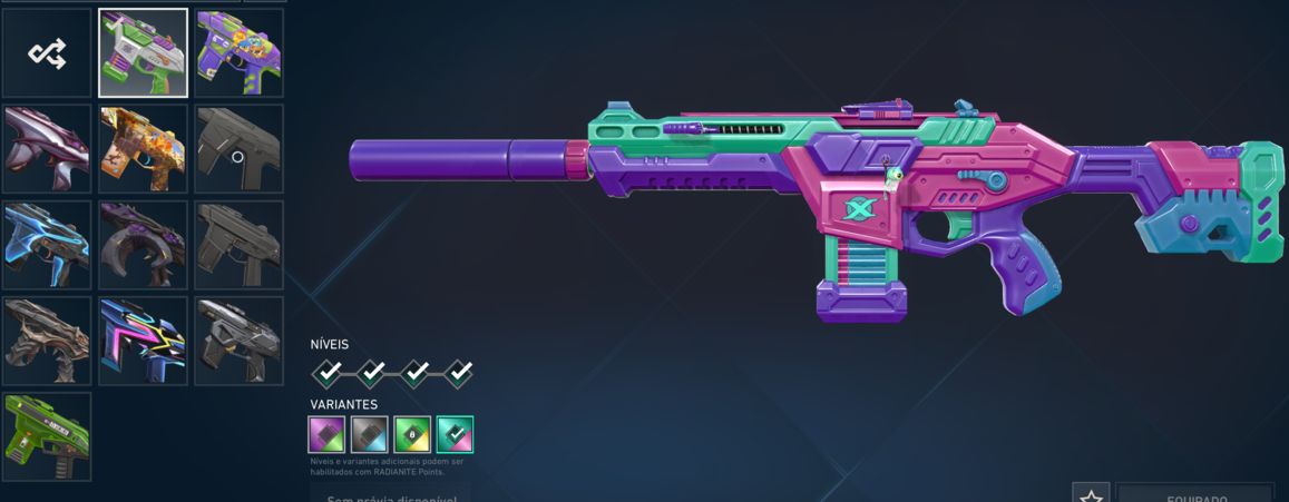 CONTA VALORANT ASCENDET (133 SKINS) (DONO ORIGINAL) (FULL ACESSO)