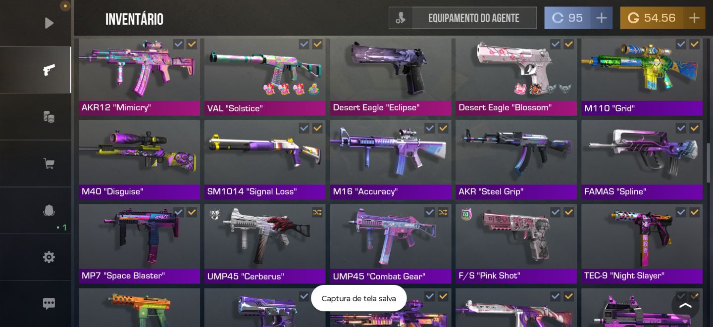 Conta standoff 2 antiga, com karambit, e luva cara, conta de 2019