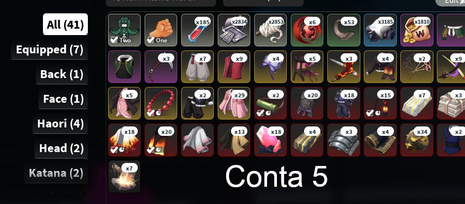 Contas Upadas Project Slayers 2