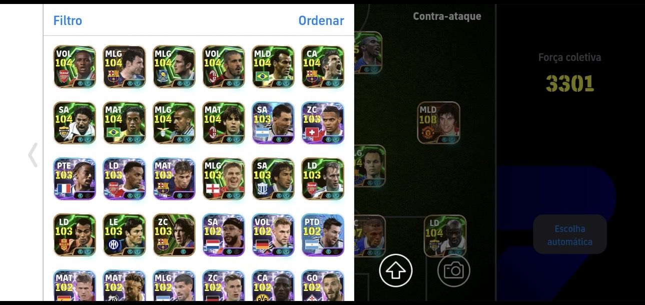 CONTA FULL EFOOTBALL! Terceiro banco ótima totalmente limpa de tudo !!