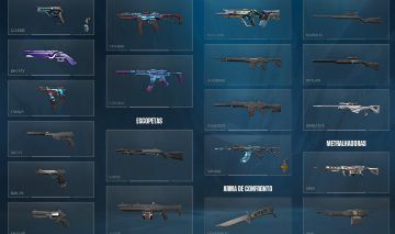 Conta valorant varias skins, 300$ gastos sem competitivo com facas e outras skin