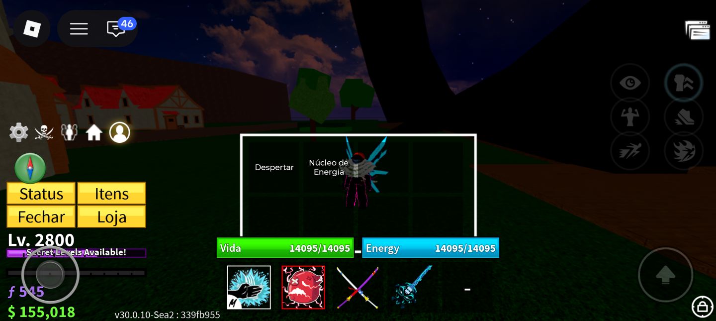 Combo Blox Fruits Max + Roube um Ovo OP
