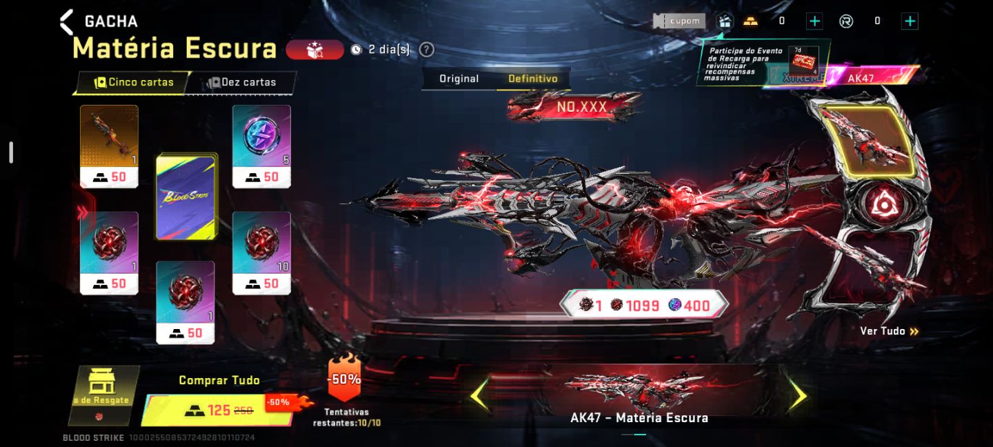 CONTAS BLOODSTRIKE com faquinha top[ENTREGA AUTOMÁTICA]