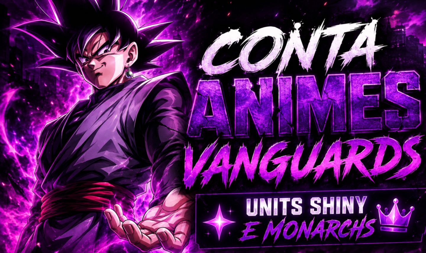 CONTA ANIMES VANGUARDS E ROBLOX (SHINYS, TRAIT RERROLS, UNIT SERIALIZADA E ETC.)