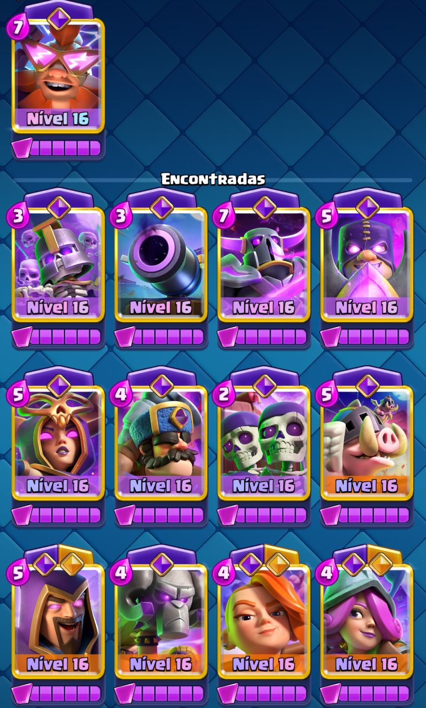 [CONTA CLASH ROYALE 8 ANOS NÍVEL VETERANA]