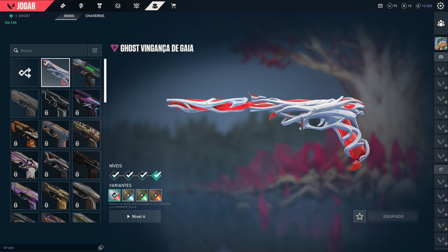 CONTA VALORANT COM AS SKINS MAIS DESEJADAS DO GAME