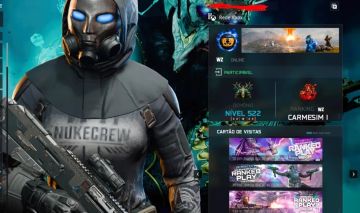 CONTA WARZONE - NUKE B07 - IRIDESCENT EM QUASE TODAS SEASON