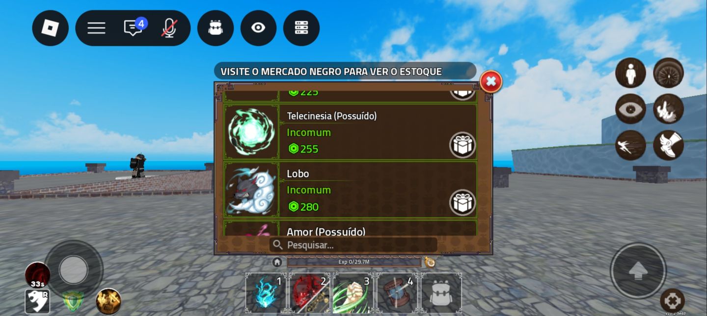 Conta de roblox focada em vários jogos