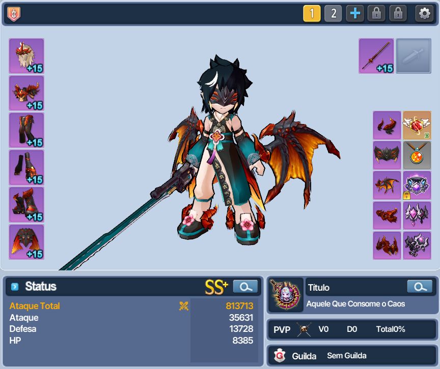 Conta Mid Grand Chase Classic Epic Games