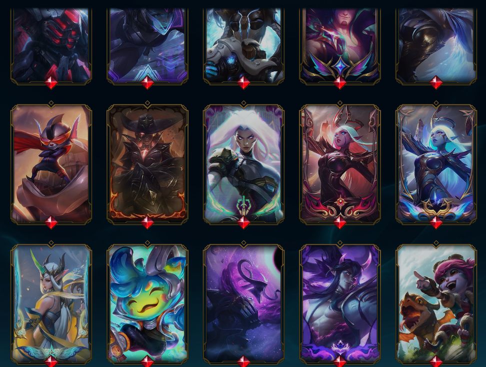 Conta LoL 418 Skins | Level 595 | Full Acesso | BR