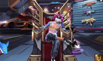CONTA DE FREE FIRE, CATIORÃO DOURADO, FITINHA, UMP ATT, MUITAS OUTRAS SKINS RAR