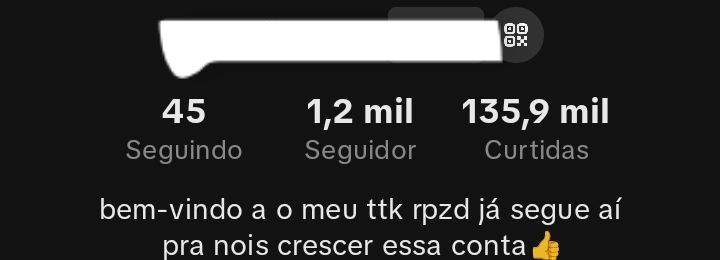 CONTA DE TIKTOK ENGAJADA 1,2K SEGUIDORES + DOIS VIDEOS DE MAIS DE 100K DE VIEWS