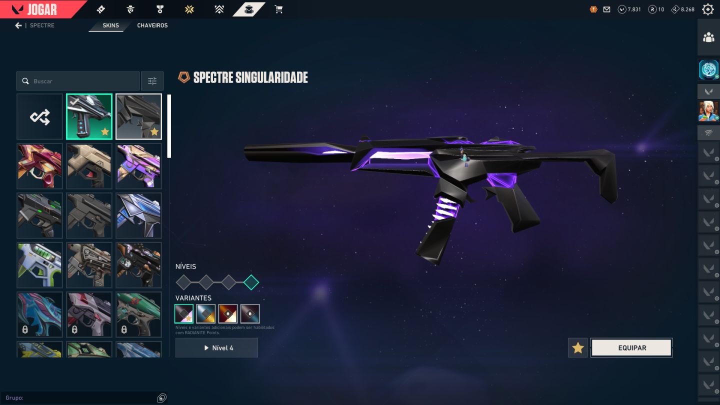 CONTA COM MUITAS SKINS INCLUINDO CHAMPIONS 26