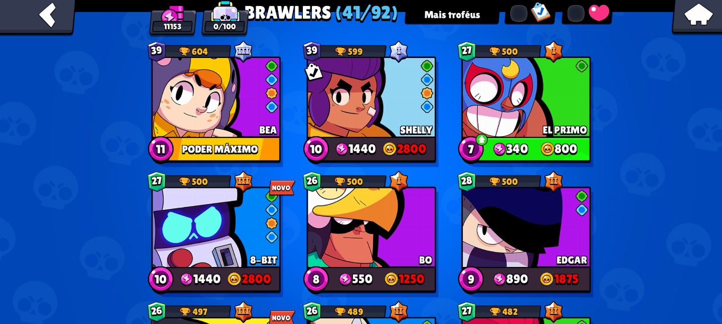 BRAWL STARS - AS MELHORES CONTAS DA GGMAX!! (SEM RISCO DE RECUPERAÇÃO)