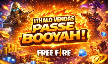 PASSE BOOYAH DO FREE FIRE ( VIA ID ) + LIKES DE BRINDE
