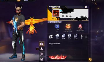Conta Free Fire rara Lv72 no Seu Google.