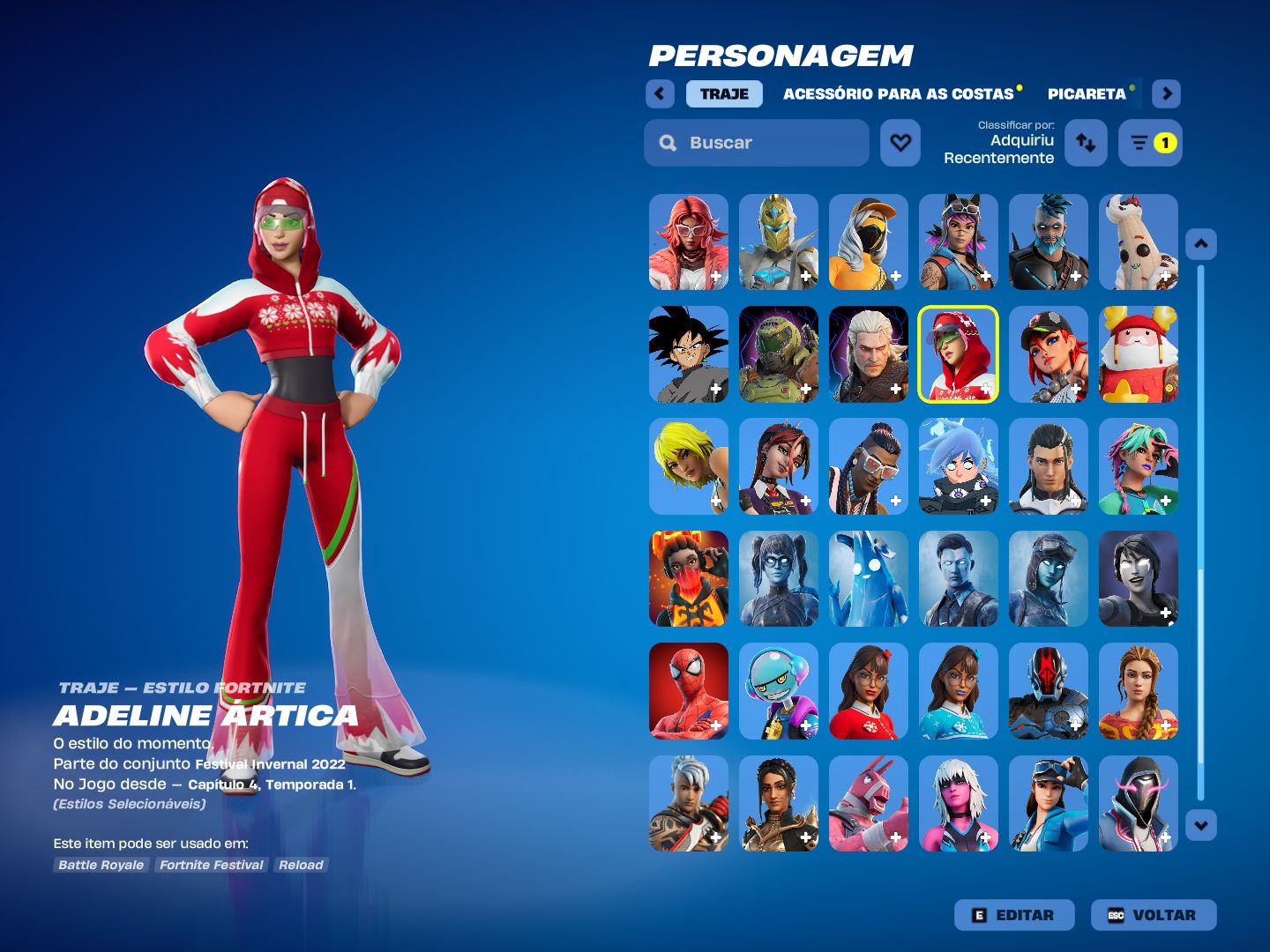 Melhores Contas Full Acesso Acessiveis e Exclusivas Fornite