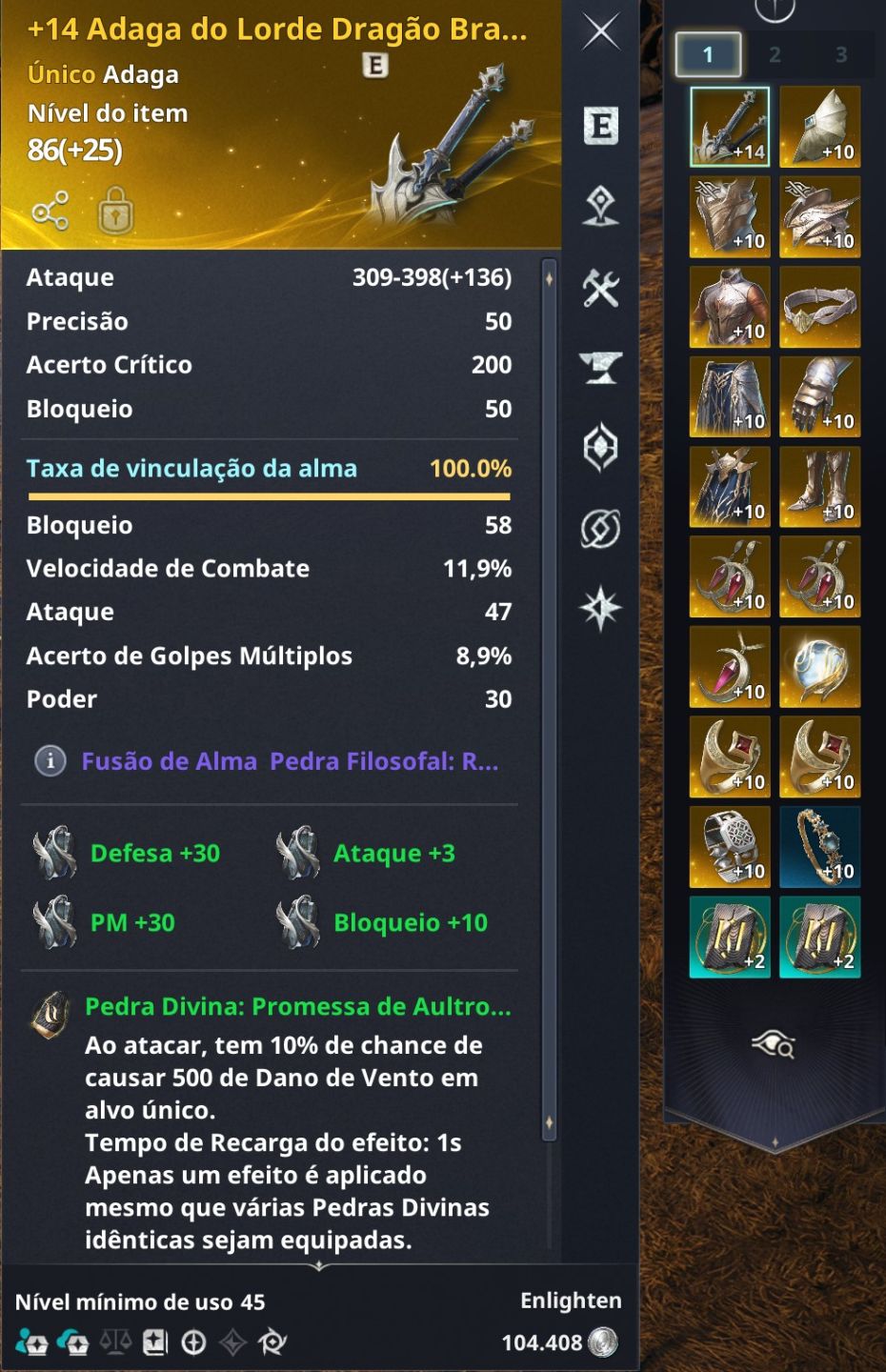 Aion 2 Global - CONTA 2700GS 140K CP - SERVIDOR ELYOS - SIEL + 3 ALTS LVL 45
