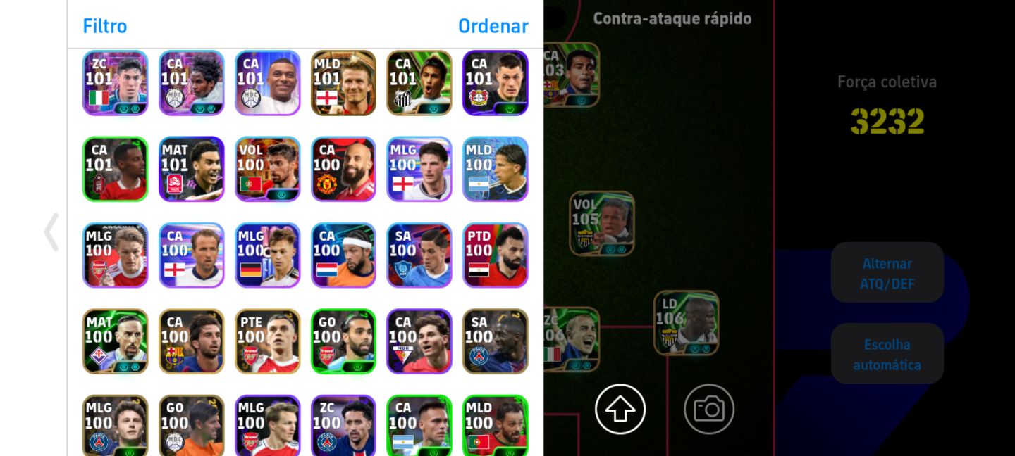 CONTA DE eFOOTBALL À VENDA! | ELENCO FORTE, CRAQUES E ÓTIMOS JOGADORES!