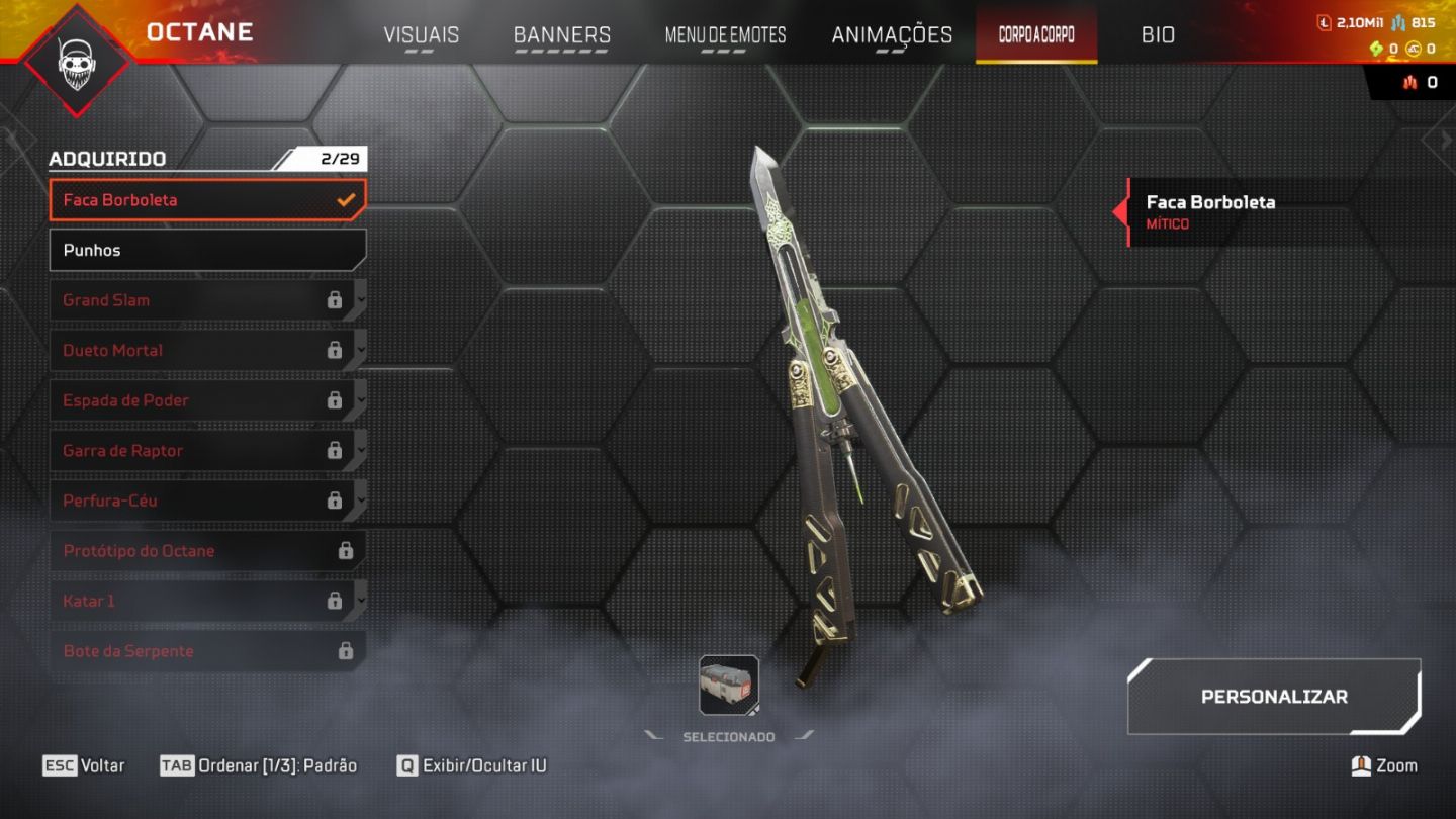 Conta apex com 4 míticos, negociavel